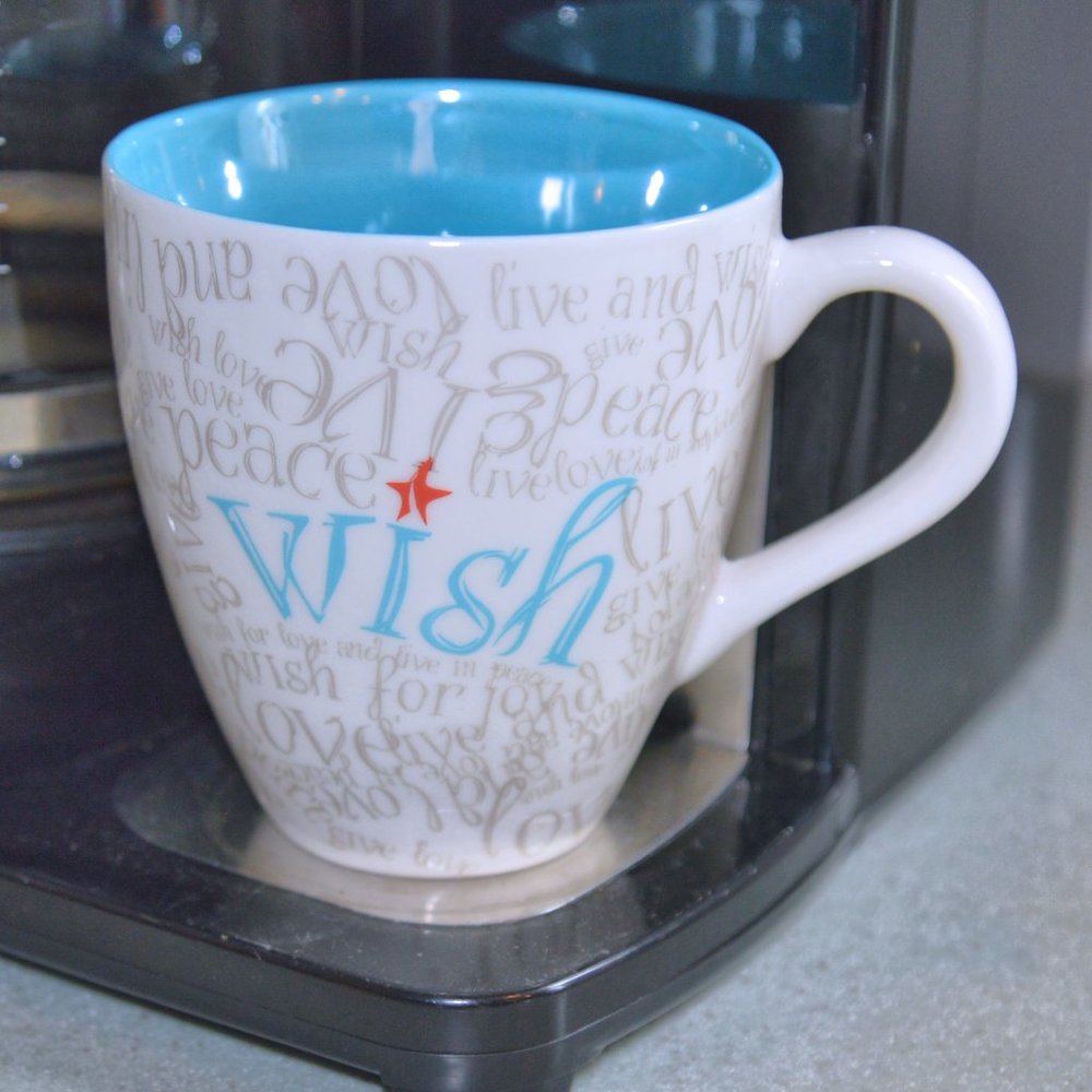 4/$20 Starbucks 2005 Wish Coffee Mug